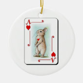 Herzass Keramik Ornament (Vorne)