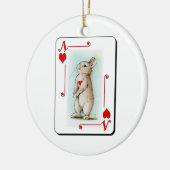 Herzass Keramik Ornament (Links)