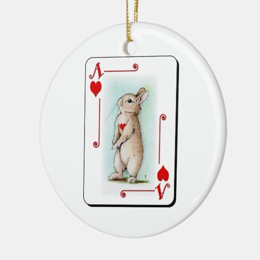 Herzass Keramik Ornament (Links)