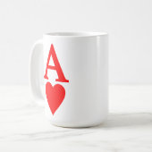 Herzass Tasse (Vorderseite Links)