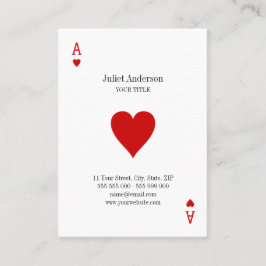 Herzass Visitenkarte