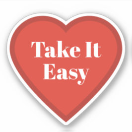 Herzaufkleber 'Figuring It Out' - Nachvollziehbare Aufkleber