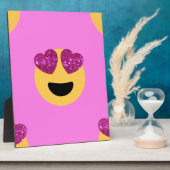 Herzaugengefühl Fotoplatte (Seite)