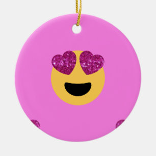 Herzaugengefühl Keramikornament