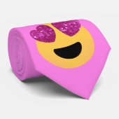 Herzaugengefühl Krawatte (Gerollt)