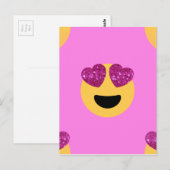 Herzaugengefühl Postkarte (Vorne/Hinten)