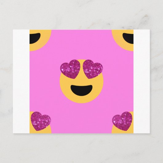 Herzaugengefühl Postkarte (Vorderseite)
