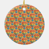 Herzautismus Keramik Ornament (Hinten)