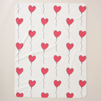 Herzballons Sherpadecke