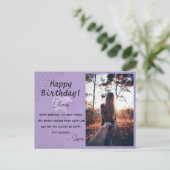 Herzbaloge und Muster für Geburtstagskarten Postkarte (Stehend Vorderseite)