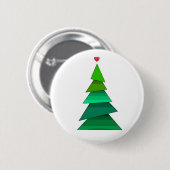 Herzbaum Button (Vorne & Hinten)
