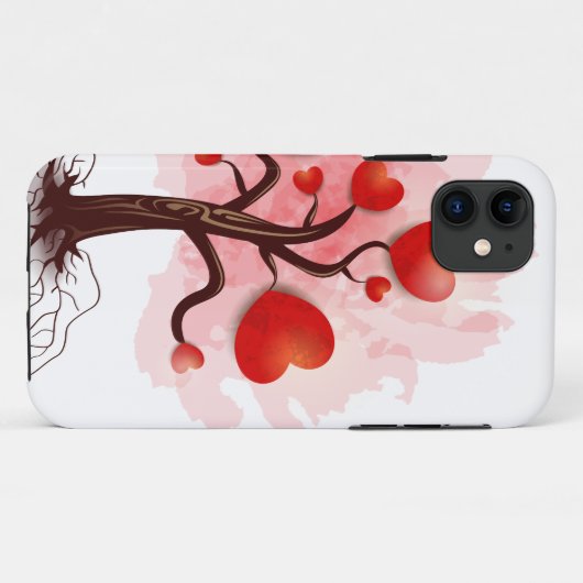 Herzbaum Case-Mate iPhone Hülle (Rückseite (Horizontal))