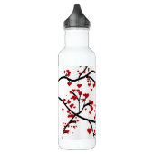 Herzbaum Edelstahlflasche (Links)