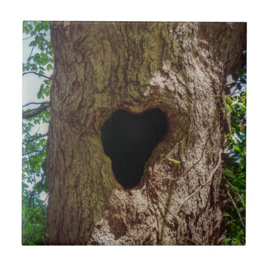 Herzbaum Fliese (Vorderseite)