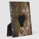 Herzbaum Fotoplatte (Seite)