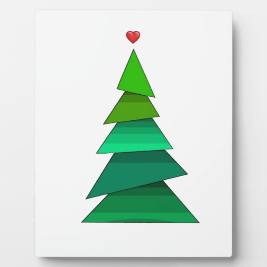 Herzbaum Fotoplatte (Vorderseite)