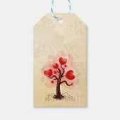 Herzbaum Geschenkanhänger (Vorderseite)