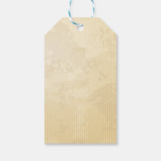 Herzbaum Geschenkanhänger (Rückseite)