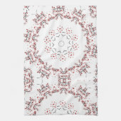 Herzbaum Geschirrtuch (Vertikal)