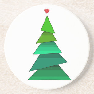 Herzbaum Getränkeuntersetzer