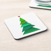 Herzbaum Getränkeuntersetzer (Linke Seite)