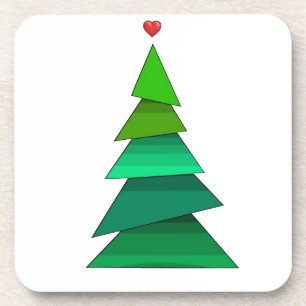 Herzbaum Getränkeuntersetzer