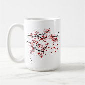 Herzbaum Kaffeetasse (Links)