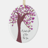 Herzbaum Keramikornament (Rechts)