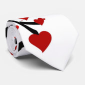 Herzbaum Krawatte (Gerollt)