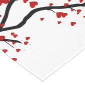 Herzbaum Kurzer Tischläufer (Ecke)