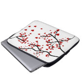 Herzbaum Laptopschutzhülle (Vorne Knopf)