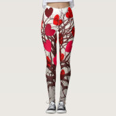 Herzbaum Leggings (Vorderseite)