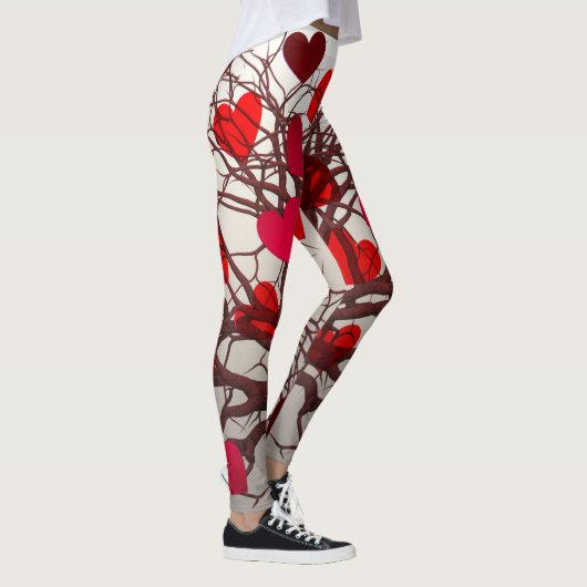Herzbaum Leggings (Rechts)