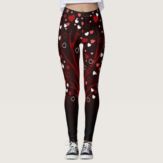 Herzbaum Leggings (Vorderseite)