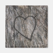 Herzbaum Magnet (Vorne)