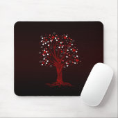 Herzbaum Mousepad (Mit Mouse)