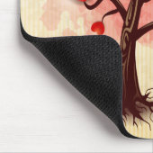 Herzbaum Mousepad (Ecke)