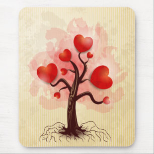 Herzbaum Mousepad