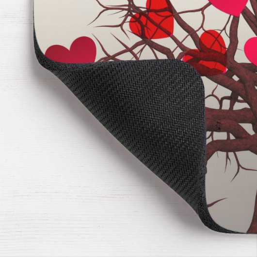 Herzbaum Mousepad (Ecke)