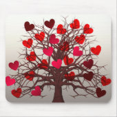 Herzbaum Mousepad (Vorne)
