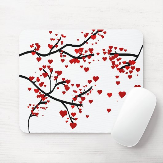 Herzbaum Mousepad (Mit Mouse)