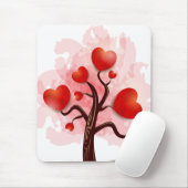 Herzbaum Mousepad (Mit Mouse)