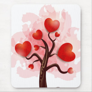 Herzbaum Mousepad