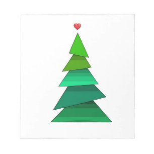 Herzbaum Notizblock