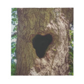 Herzbaum Notizblock (Vorderseite)