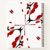 Herzbaum Notizblock (Rückseite)