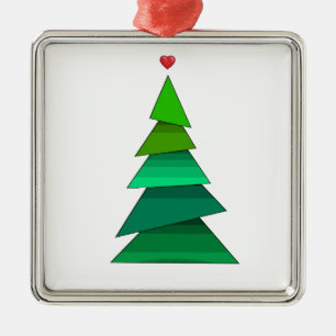 Herzbaum Ornament Aus Metall