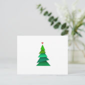 Herzbaum Postkarte (Stehend Vorderseite)