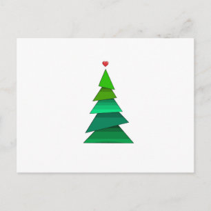 Herzbaum Postkarte