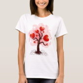 Herzbaum T-Shirt (Vorderseite)